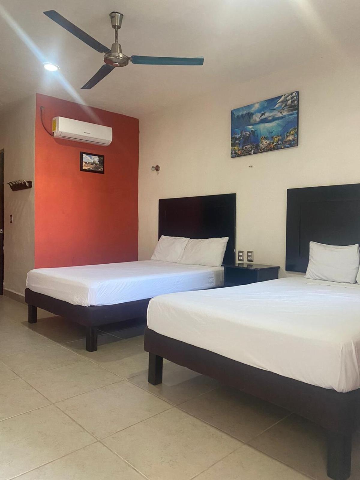 Luna Turquesa Hotel And Apartaments - Free Bikes Bacalar Bagian luar foto