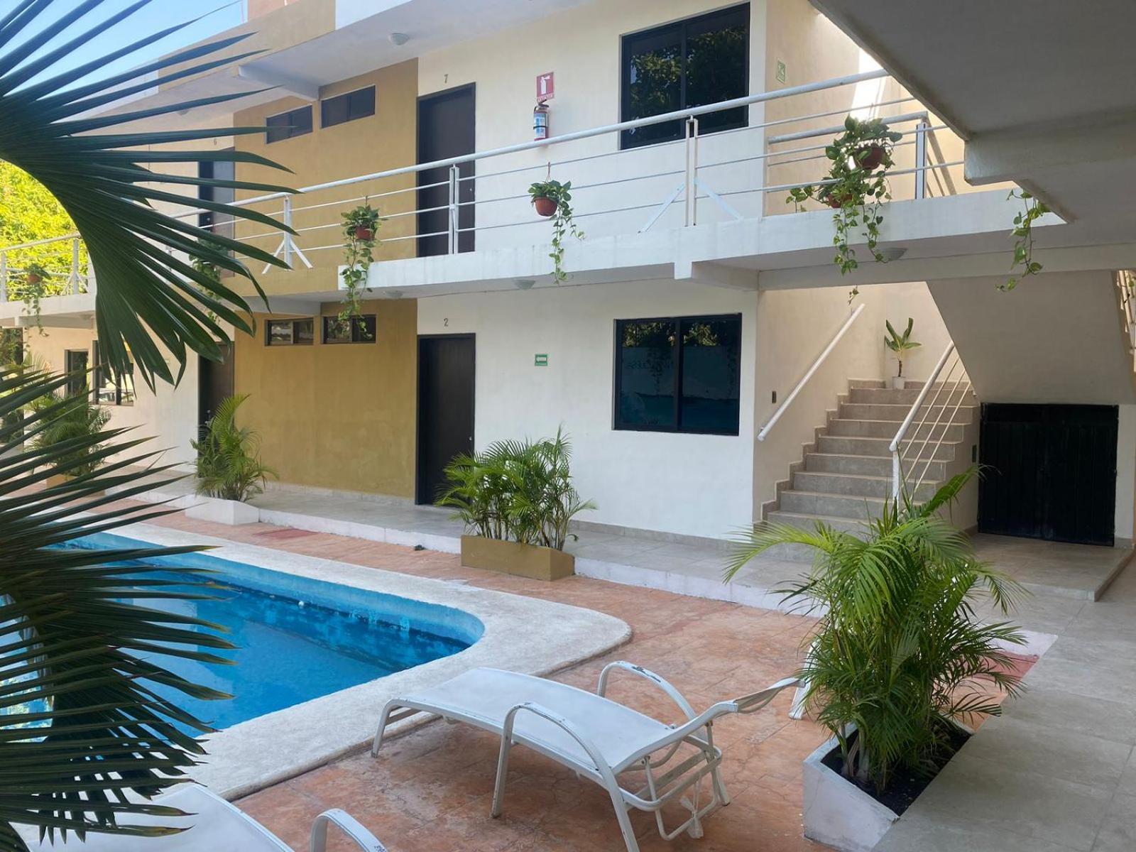 Luna Turquesa Hotel And Apartaments - Free Bikes Bacalar Bagian luar foto